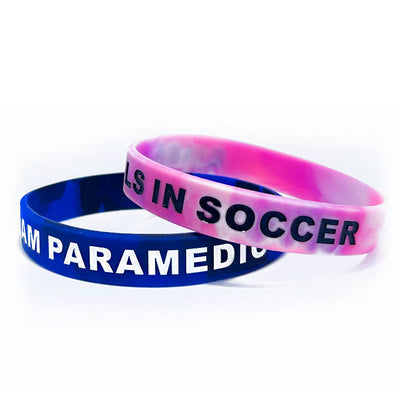 Silicone Wristbands for Sports Teams | Custom Sports Bracelets