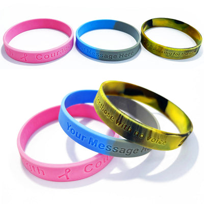 Best Silicone Bracelets Customization Services - Bulk Orders for Events