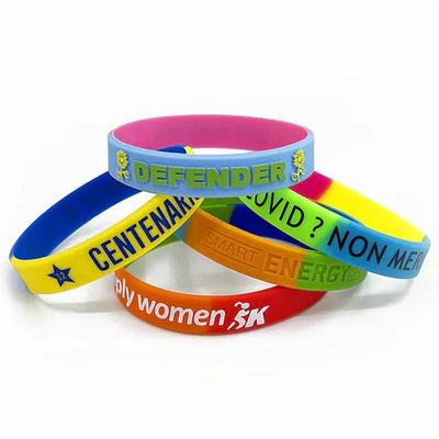 Custom Rubber Bracelets: Styles & Prices