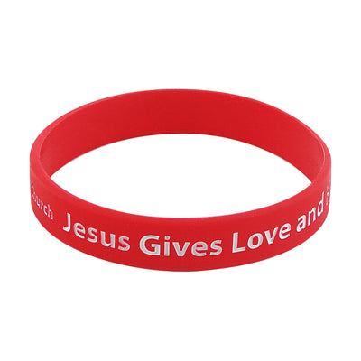 How to Customize Jesus Loves You Silicone Bracelets for Events