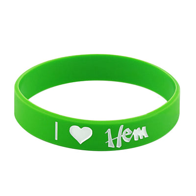 Unique Personalized Silicone Bracelets for Weddings and Special Occasions