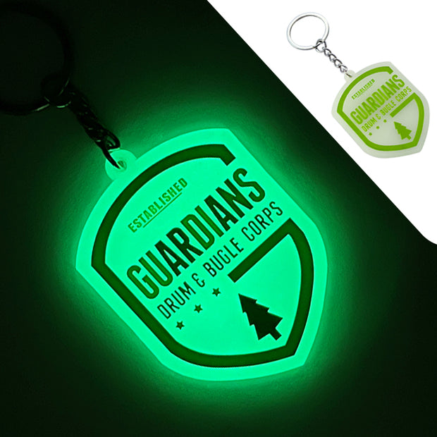 Custom Glow-in-the-Dark 3D Rubber Keychains