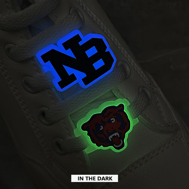 Custom GLOW-IN-THE-DARK versatile Shoe Charms